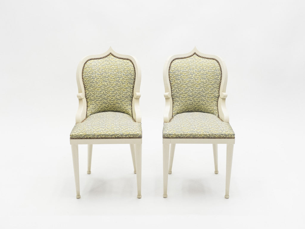 Set of 10 Garouste & Bonetti ‘Palace’ dining chairs 1980