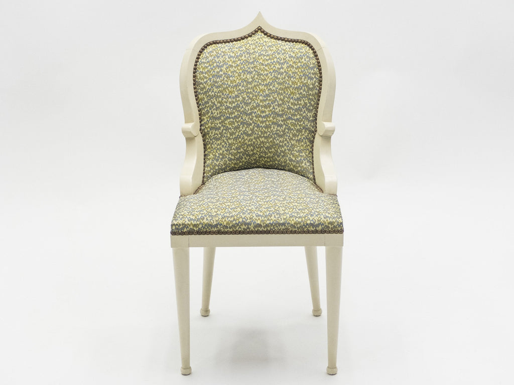 Set of 10 Garouste & Bonetti ‘Palace’ dining chairs 1980