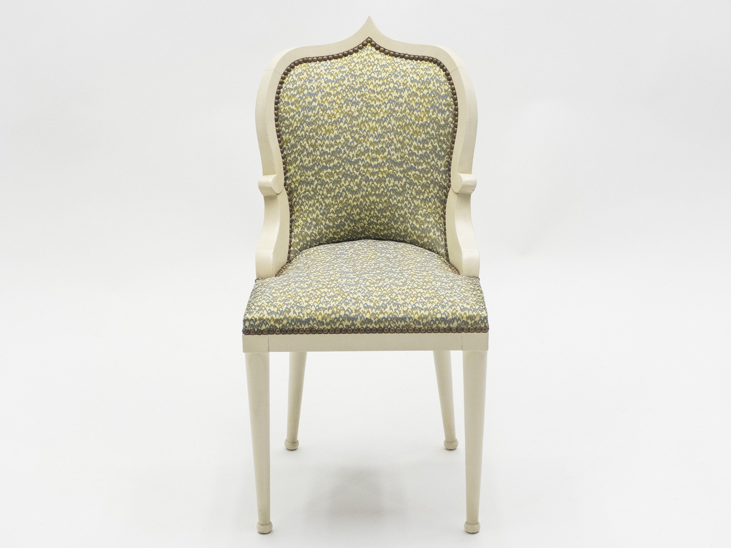Set of 10 Garouste & Bonetti ‘Palace’ dining chairs 1980
