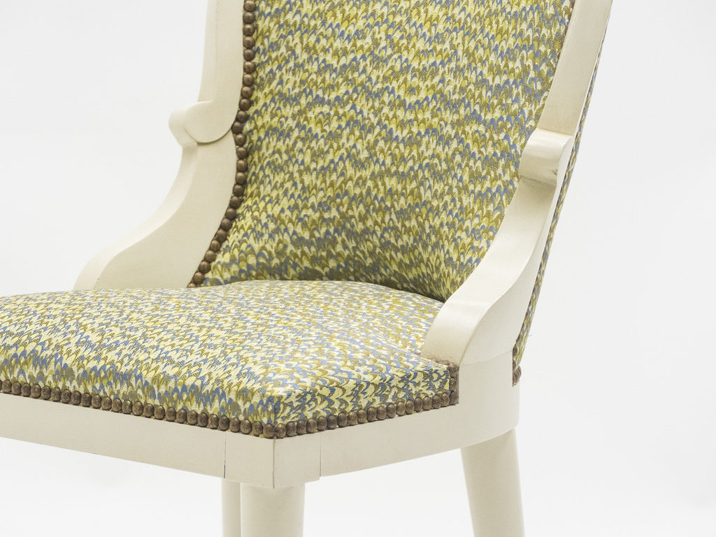 Set of 10 Garouste & Bonetti ‘Palace’ dining chairs 1980