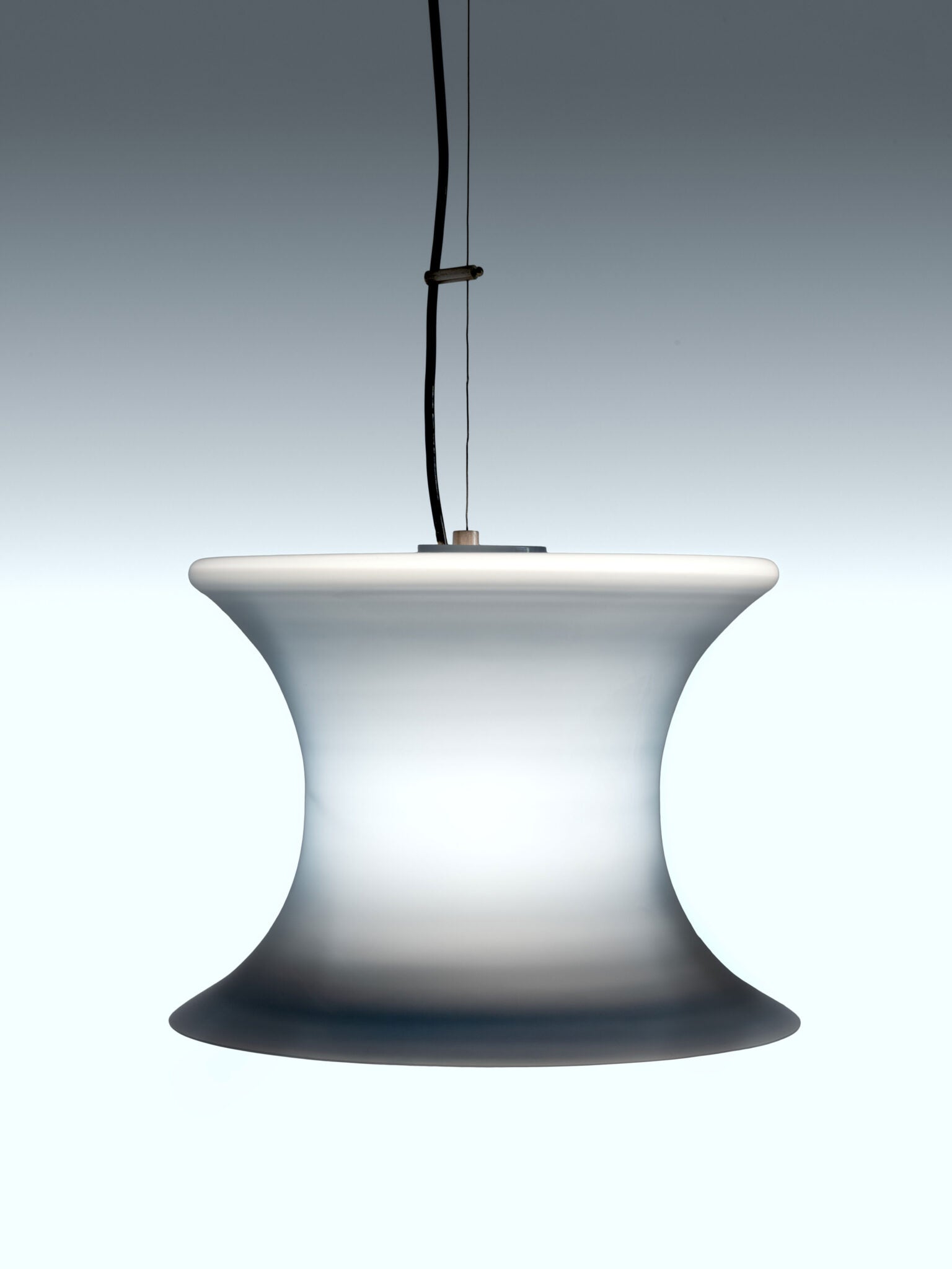 Luciano Vistosi Opaline pendant lamp – Murano glass