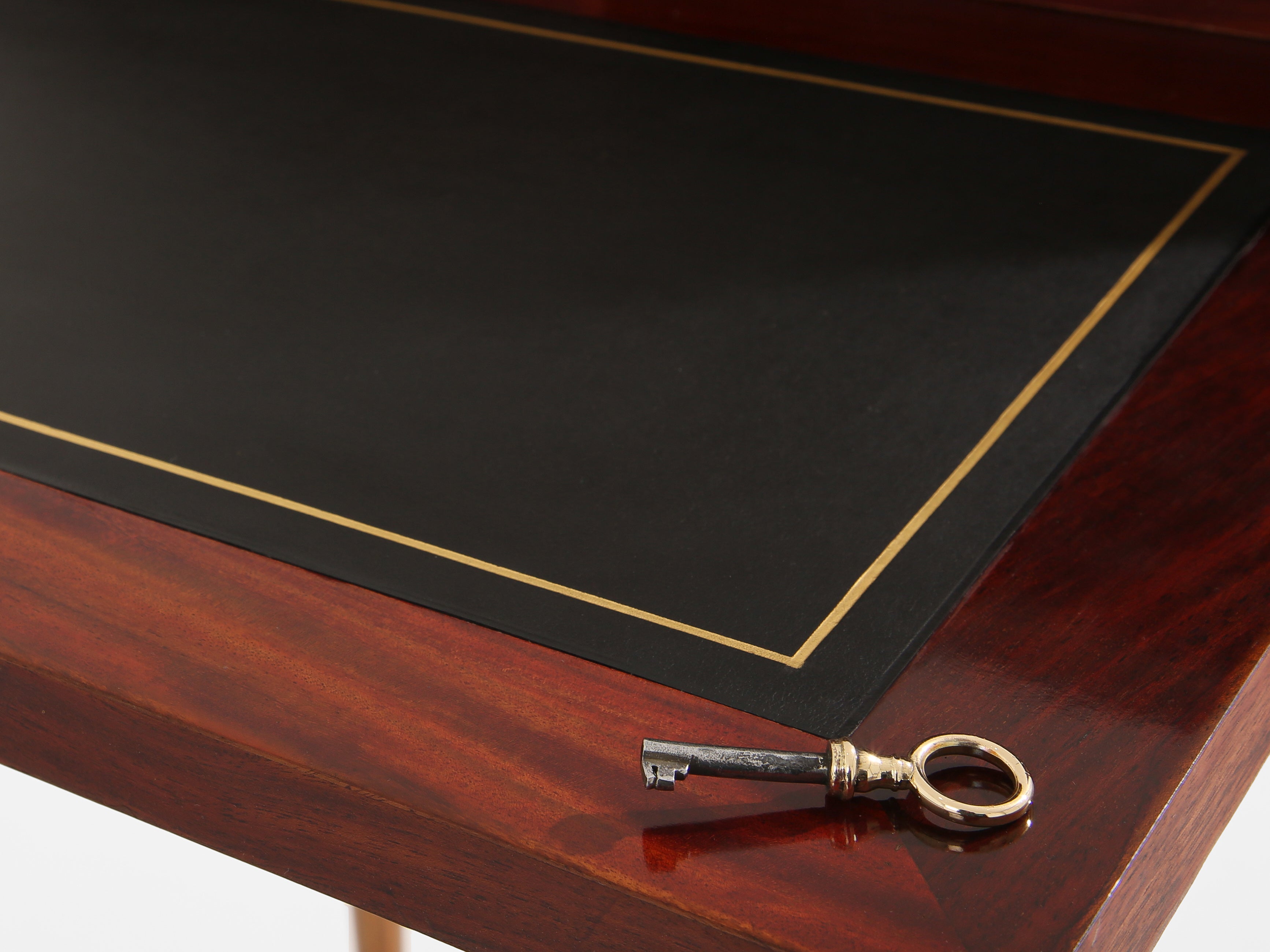 Paul Iribe attr. amboyna burl cabinet secretary desk circa 1920