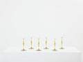 Peter Behrens set of six Art Nouveau champagne glasses 1898