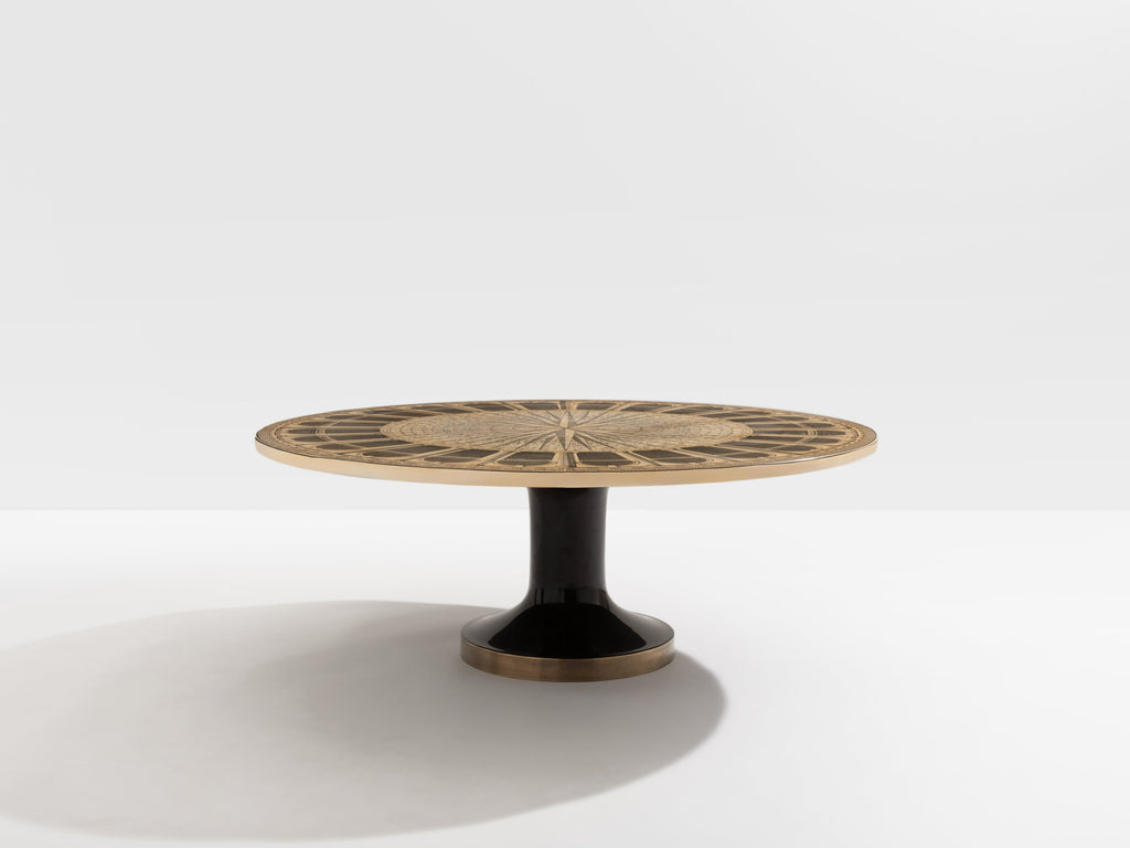 Piero Fornasetti Architettura coffee table 1960
