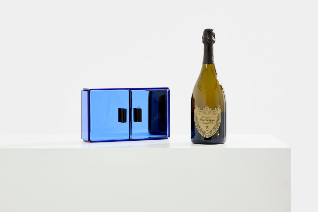 Pietro Chiesa for Fontana Arte blue mirror jewellery box 1940