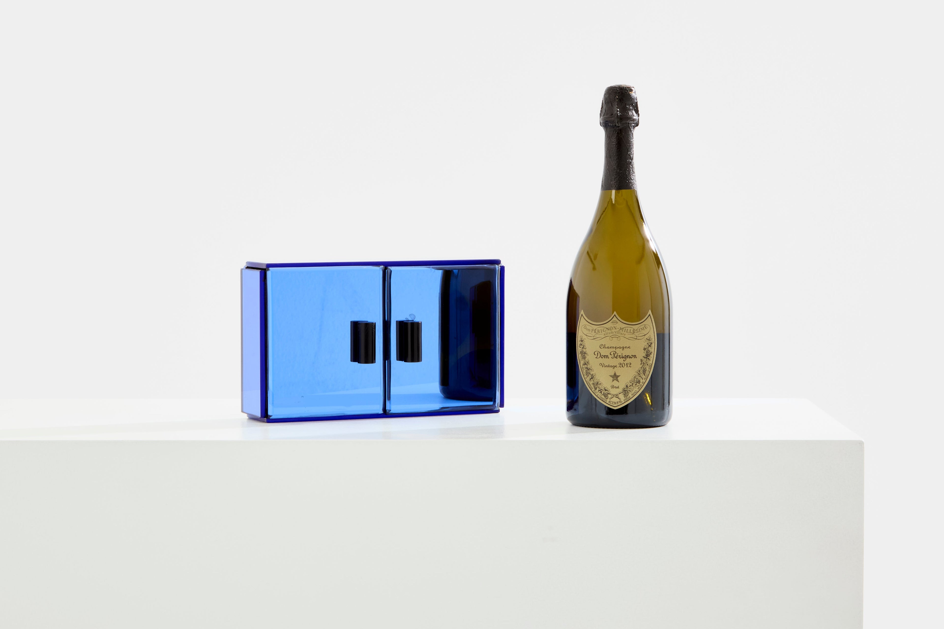 Pietro Chiesa for Fontana Arte blue mirror jewellery box 1940