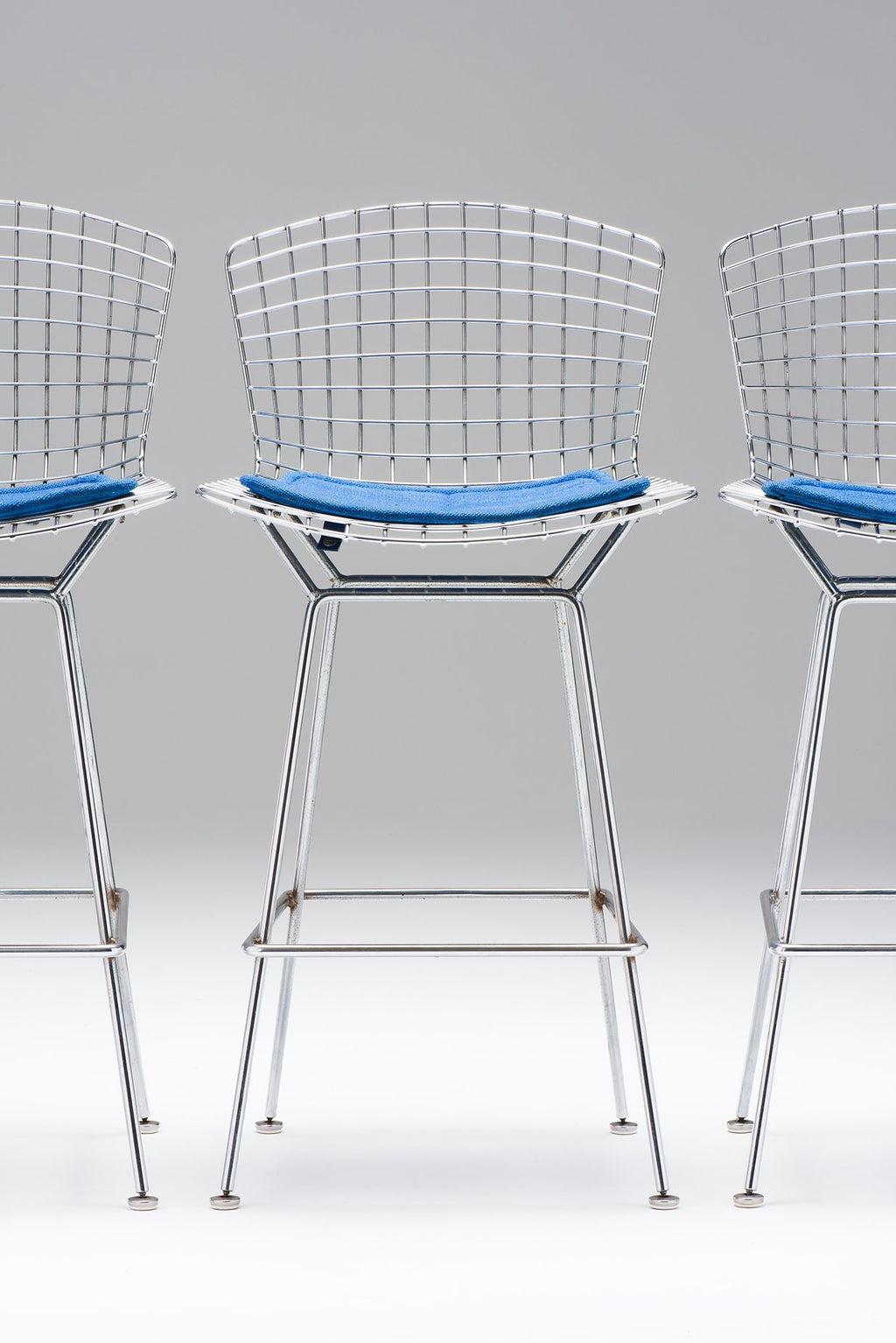 Harry Bertoia SET OF 3 BAR STOOLS – KNOLL INT.