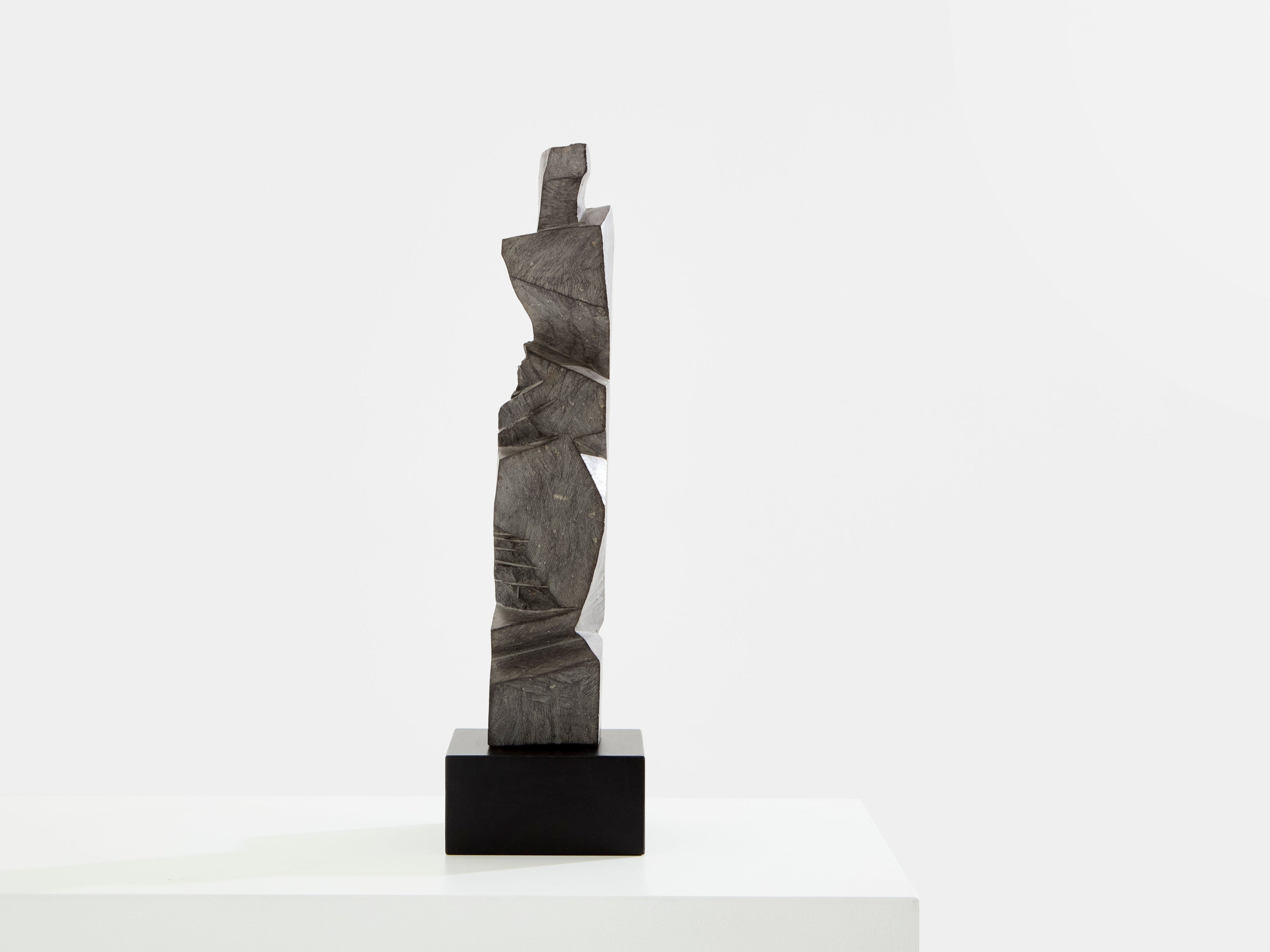 Sébastien Touret brutalist stone totem sculpture circa 2010