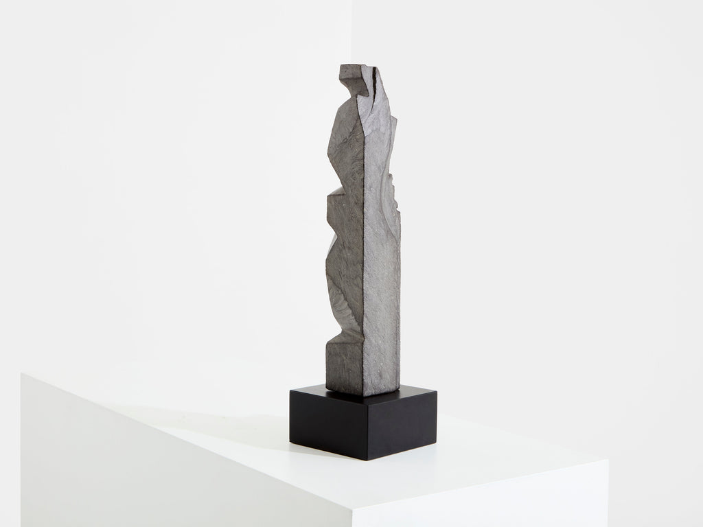 Sébastien Touret brutalist stone totem sculpture circa 2010