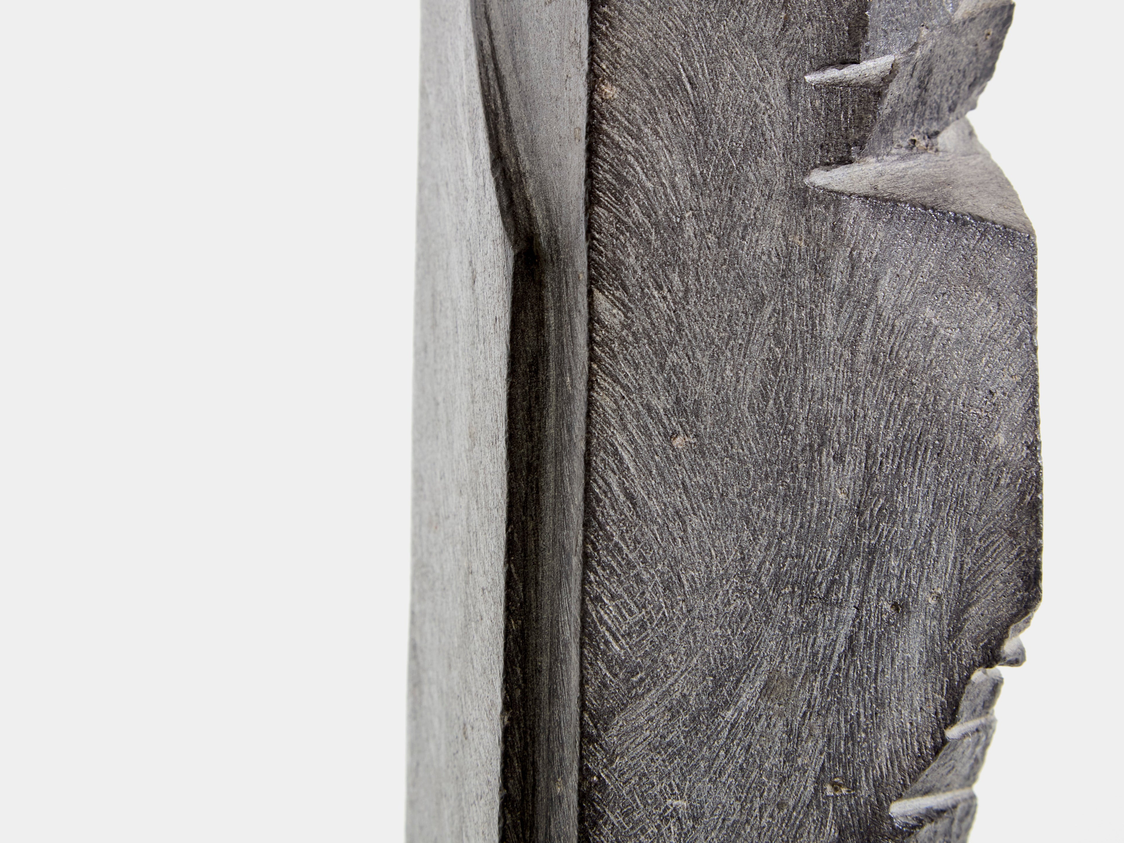 Sébastien Touret brutalist stone totem sculpture circa 2010