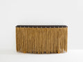 Sergio Ponzio IV metal and ropes console table 1970s