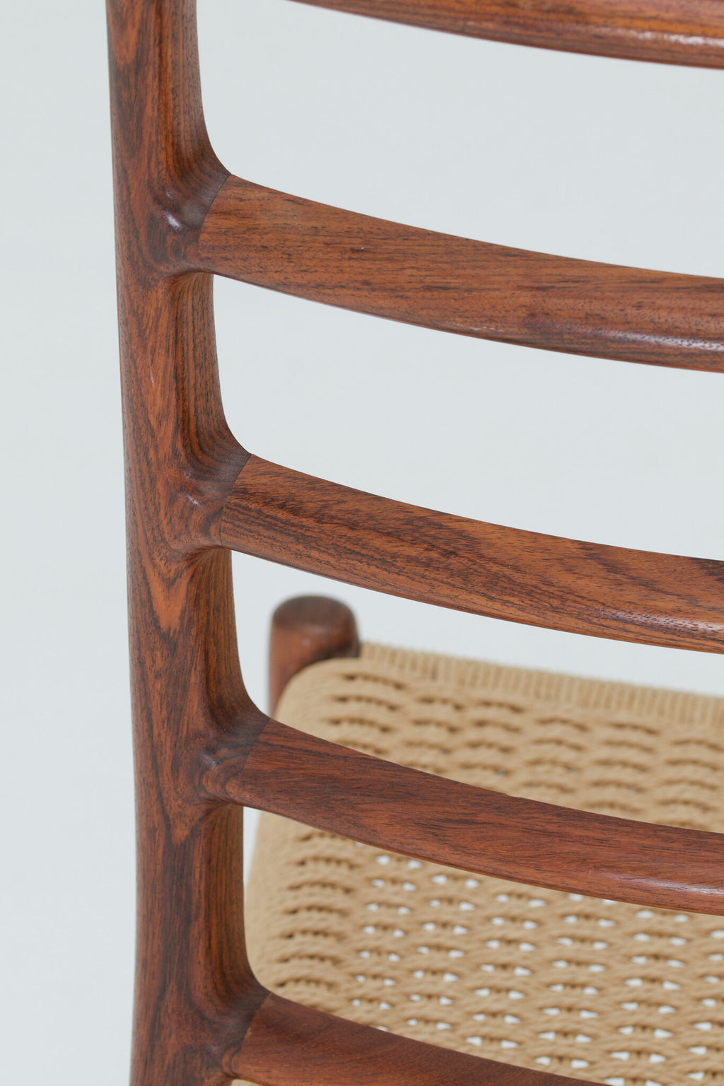 Niels O. Møller Set of 8 ‘Model no. 82’ Dining Chairs