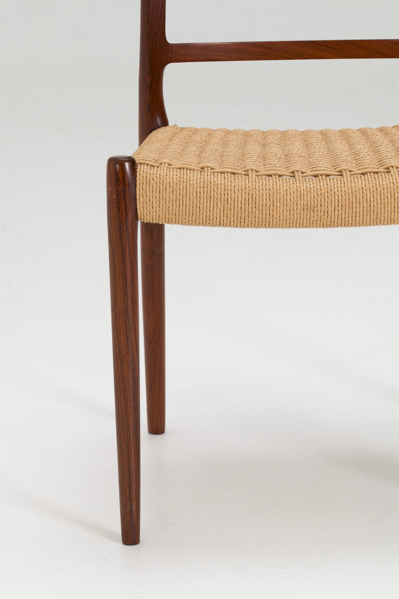 Niels O. Møller Set of 8 ‘Model no. 82’ Dining Chairs