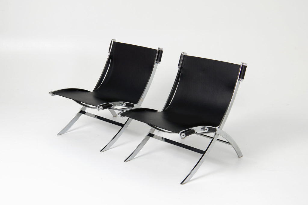 Antonio Citterio, Paul Tuttle A Set of ‘Scissor’ Chairs