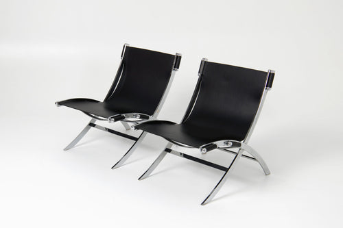 Antonio Citterio, Paul Tuttle A Set of ‘Scissor’ Chairs