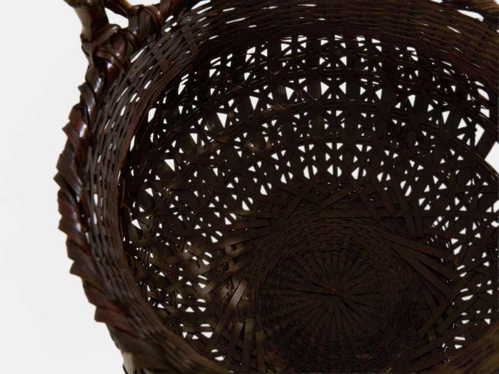 Set of Ikebana Bamboo Baskets Maeda Chikubōsai Meiji Period