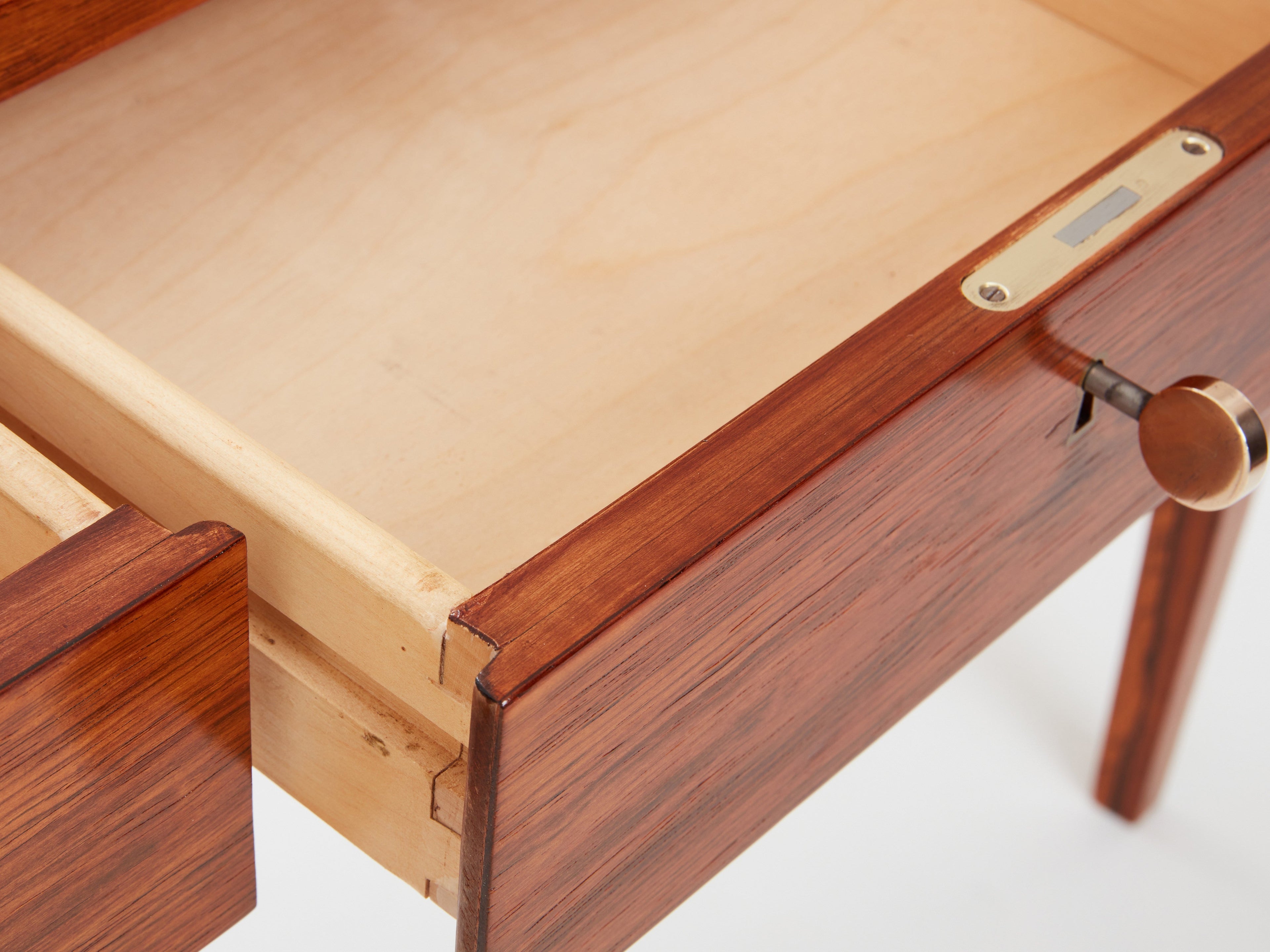 Severin Hansen Rosewood desk table for Haslev Denmark 1960