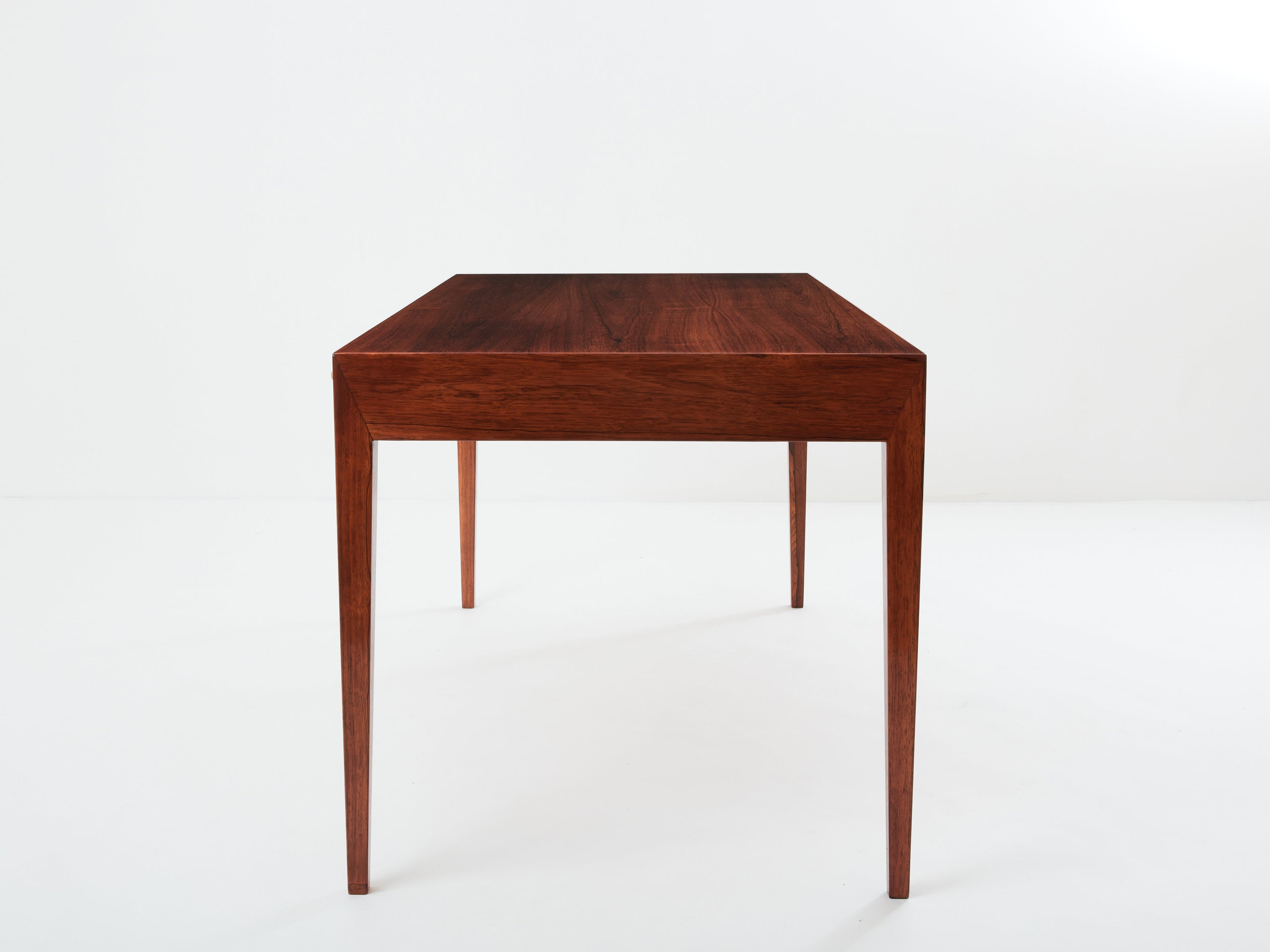 Severin Hansen Rosewood desk table for Haslev Denmark 1960