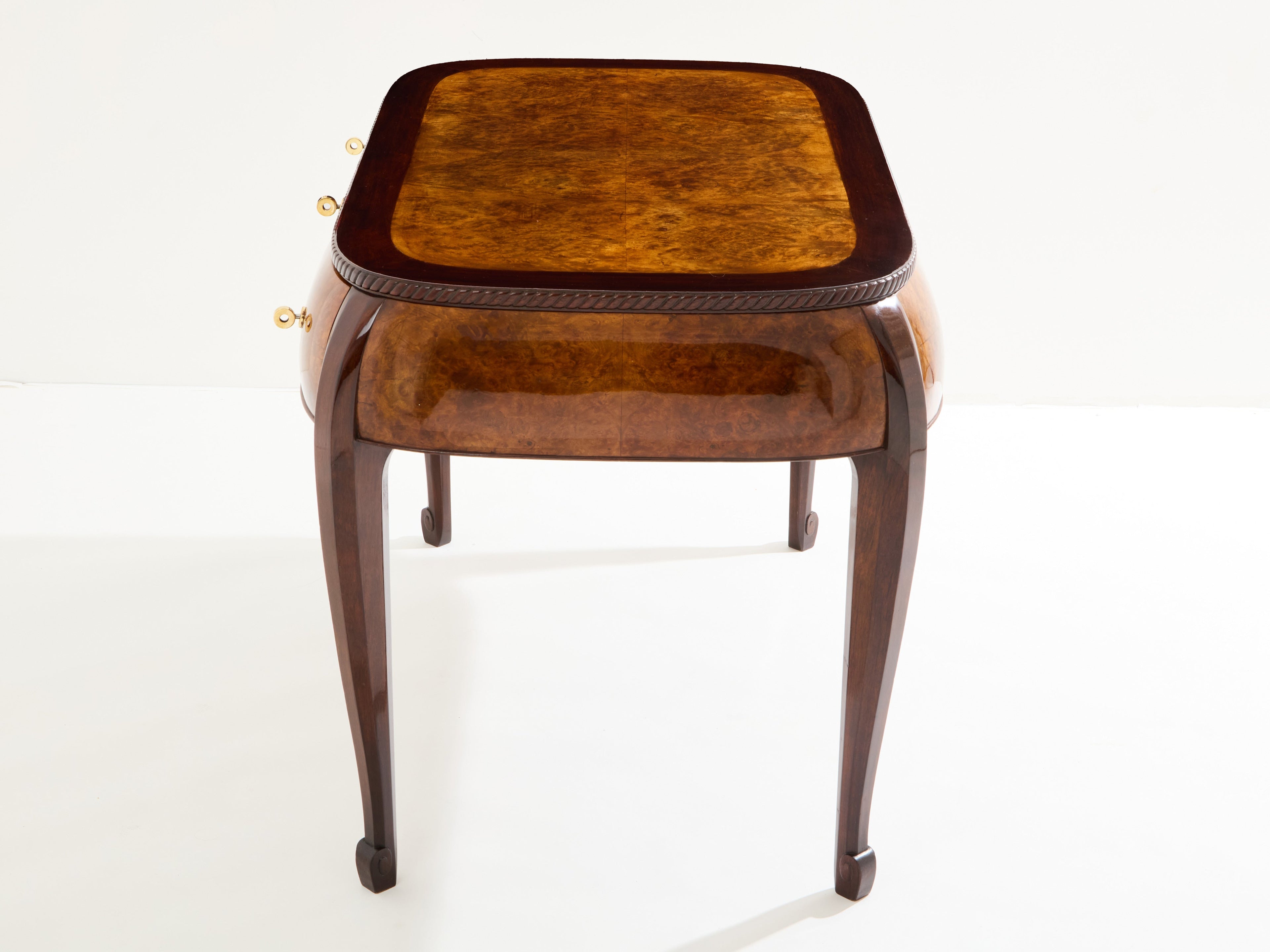 Süe & Mare rosewood and amboyna burl desk 1921