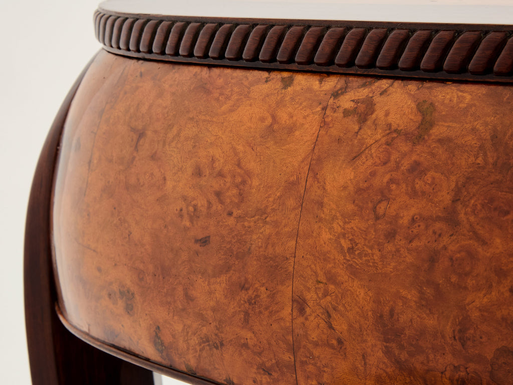 Süe & Mare rosewood and amboyna burl desk 1921