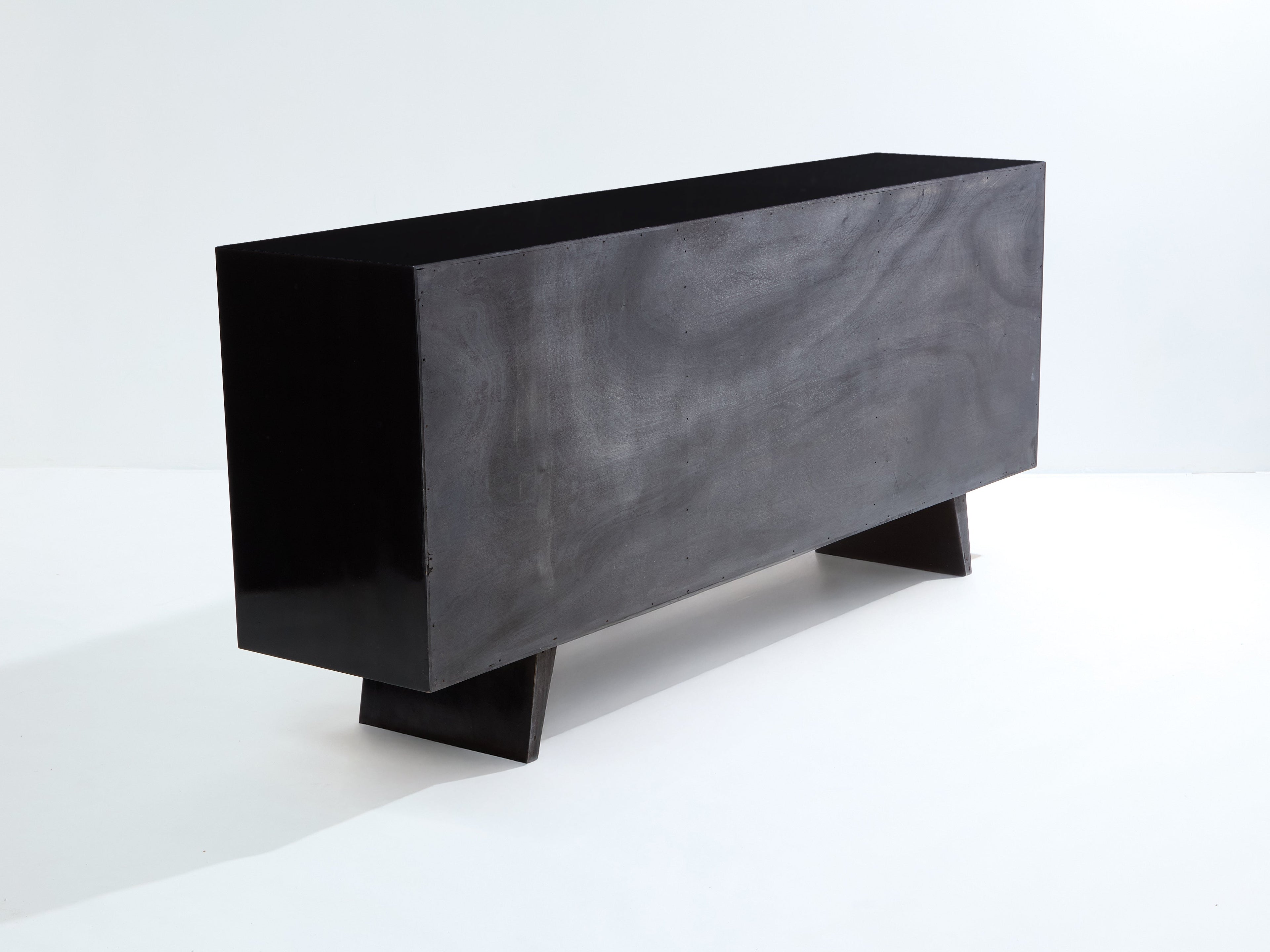 Suzanne Guiguichon ebonized sycamore brass gilt sideboard 1940