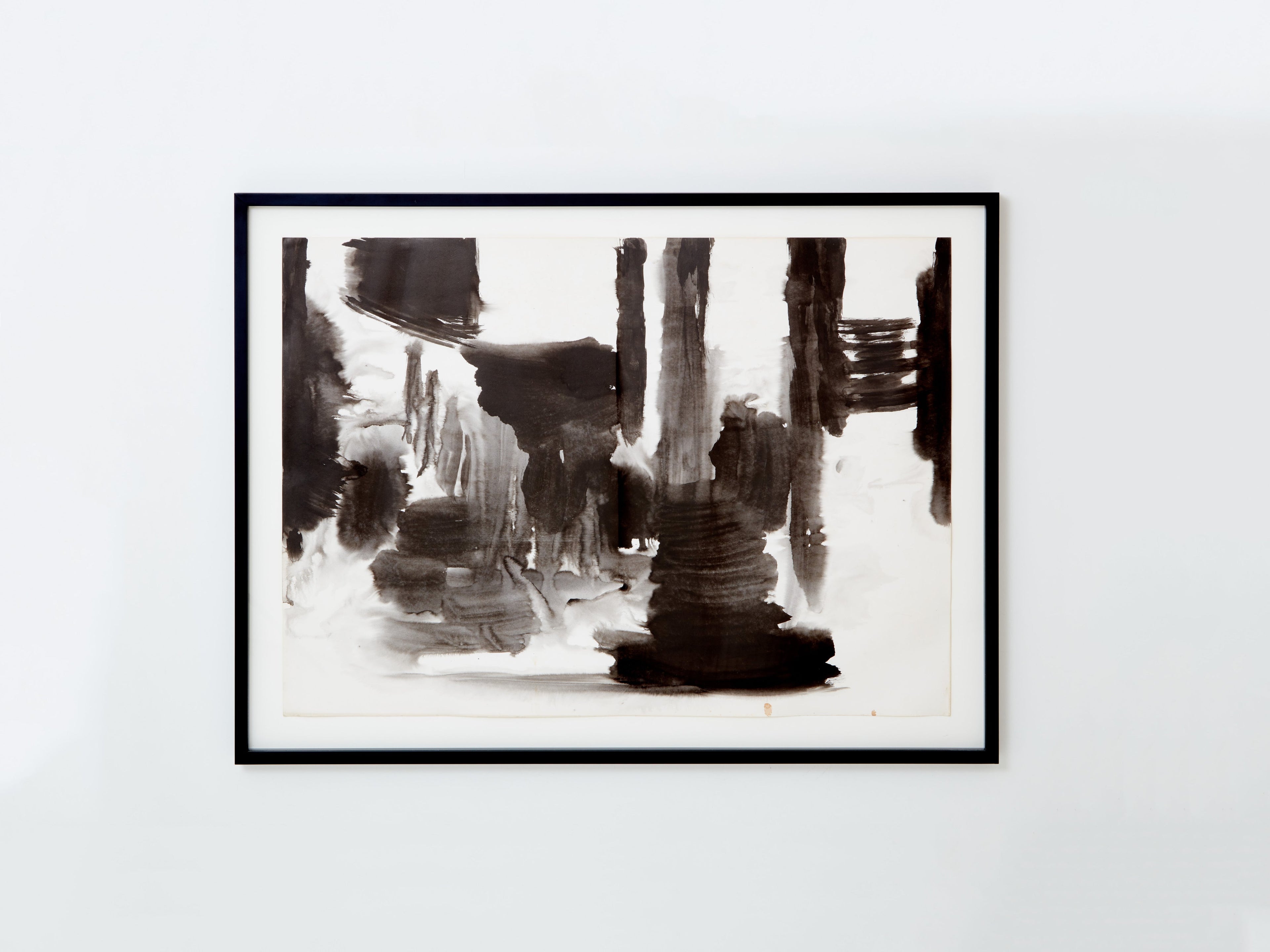T’ang Haywen diptych ink on paper 1975