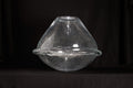 l'Anverre, Sem Schanzer ‘Tupi’ Vase in clear glass