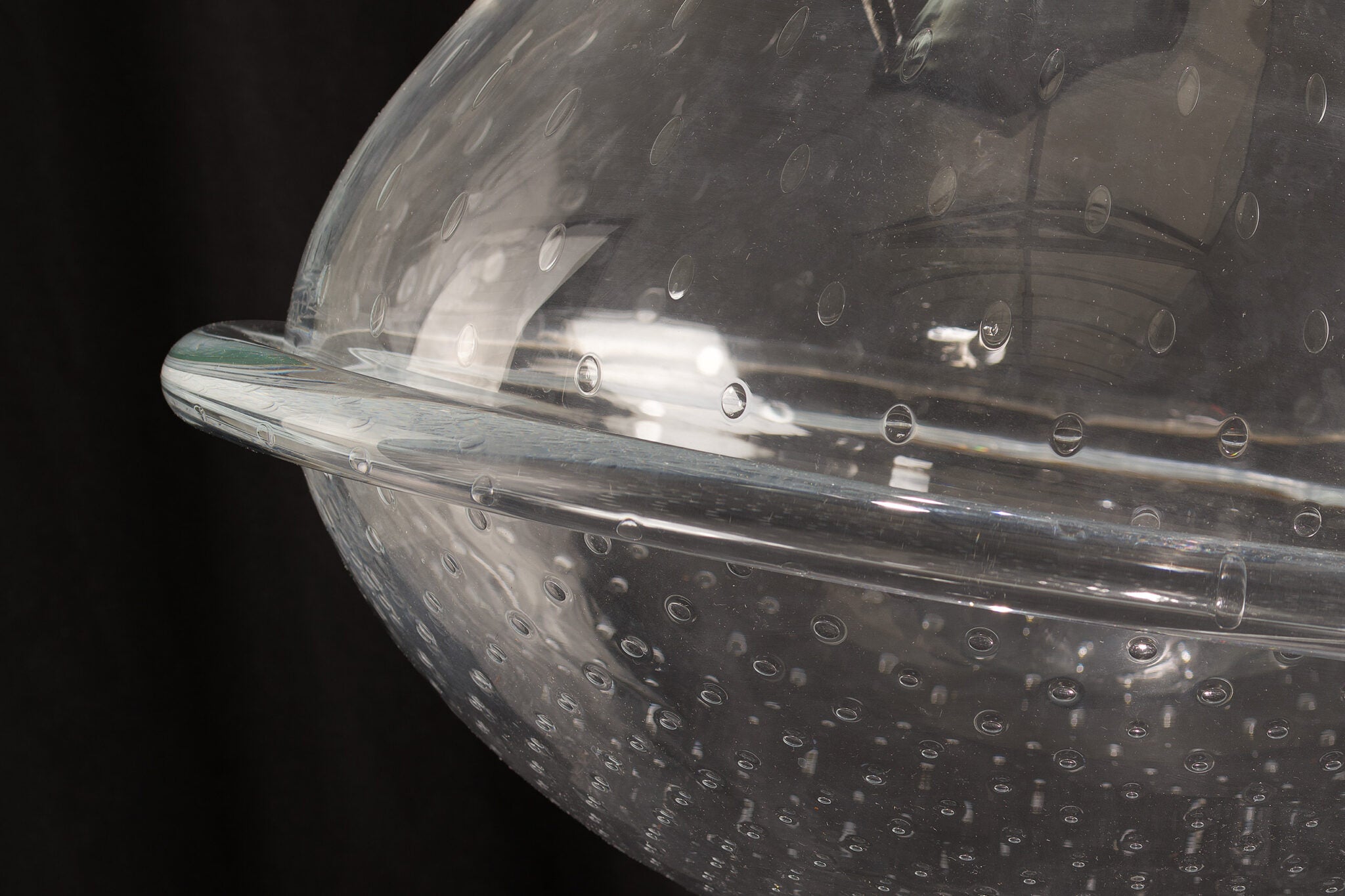 l'Anverre, Sem Schanzer ‘Tupi’ Vase in clear glass