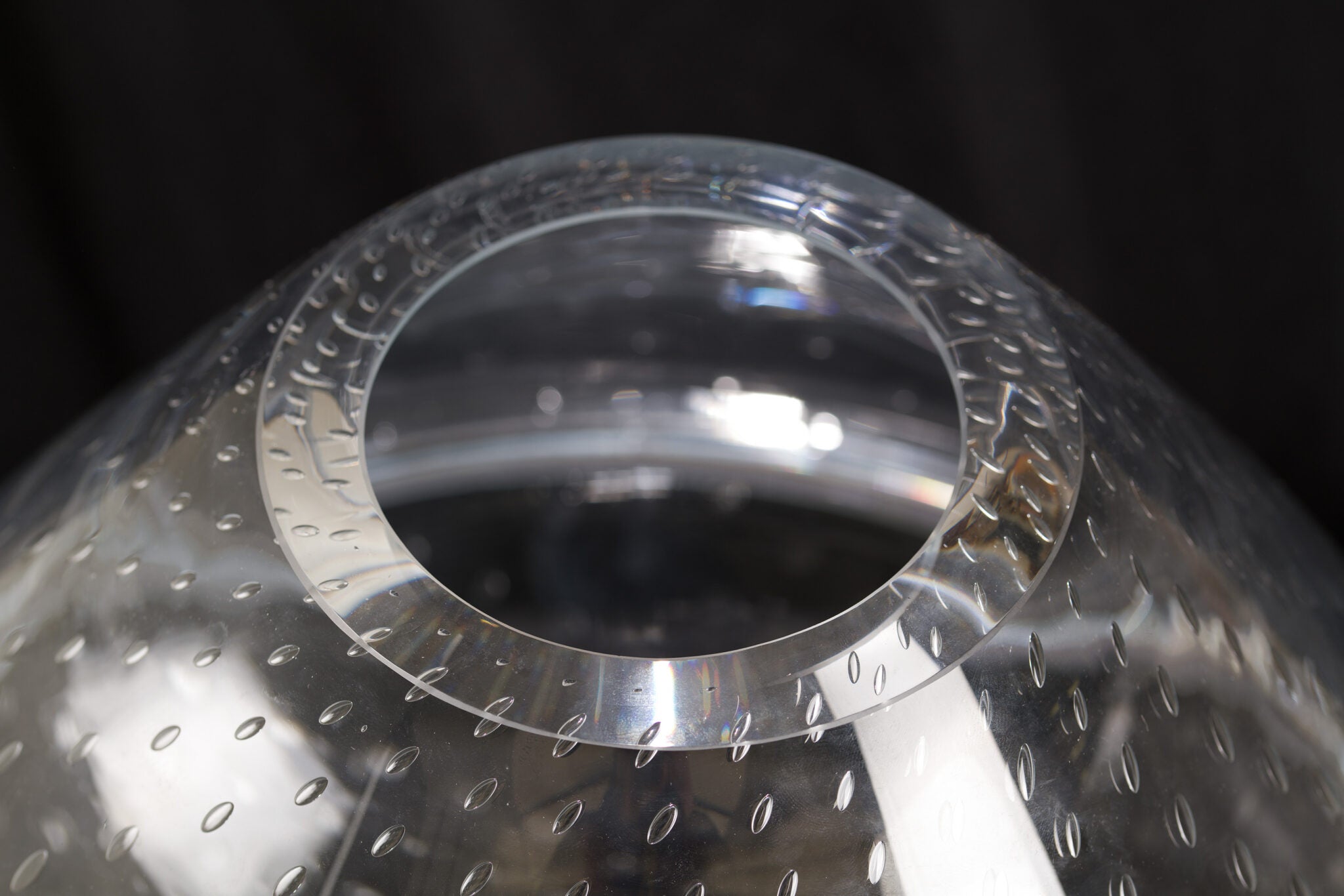 l'Anverre, Sem Schanzer ‘Tupi’ Vase in clear glass