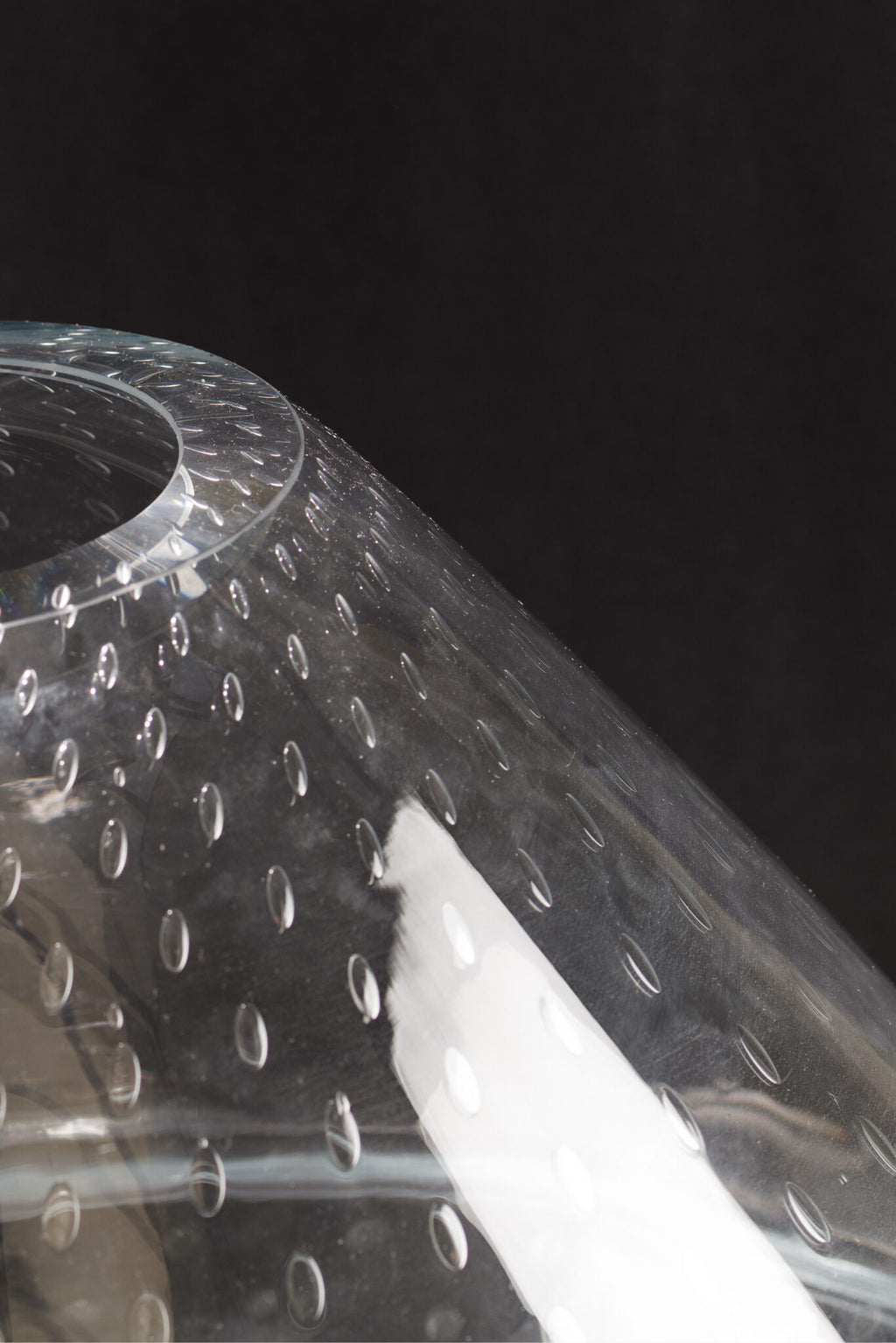 l'Anverre, Sem Schanzer ‘Tupi’ Vase in clear glass