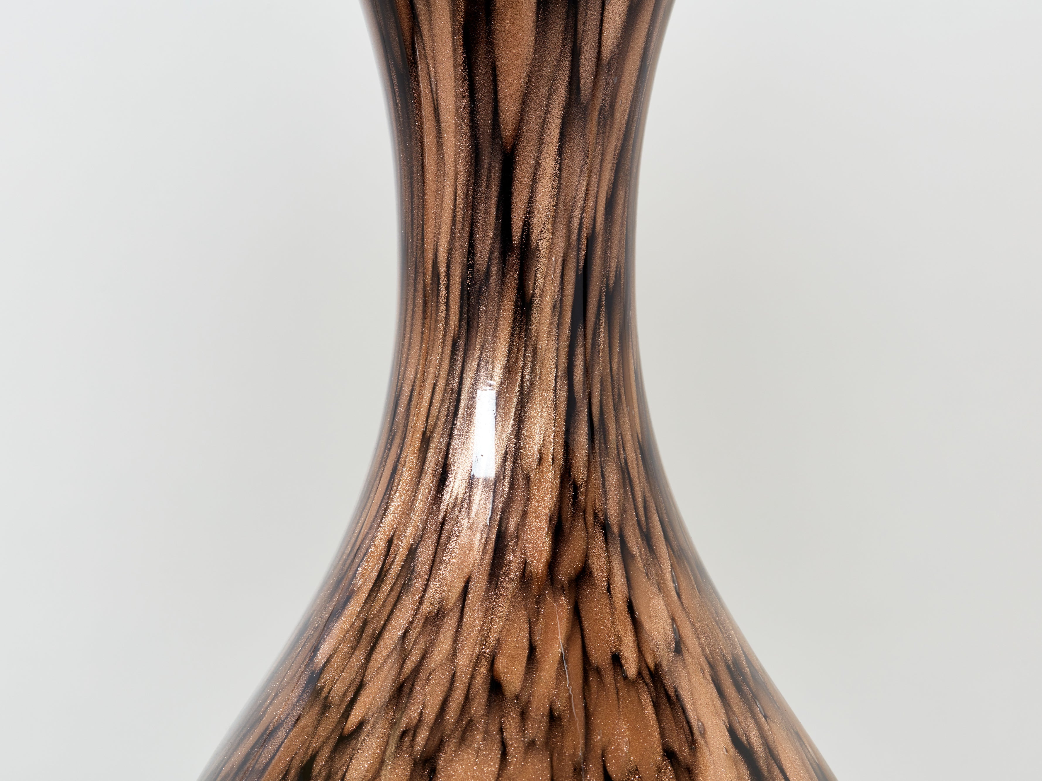Vincenzo Nason Avventurina Murano glass table lamps 1960s