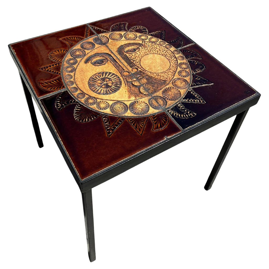 Scarce side table by Roger Capron