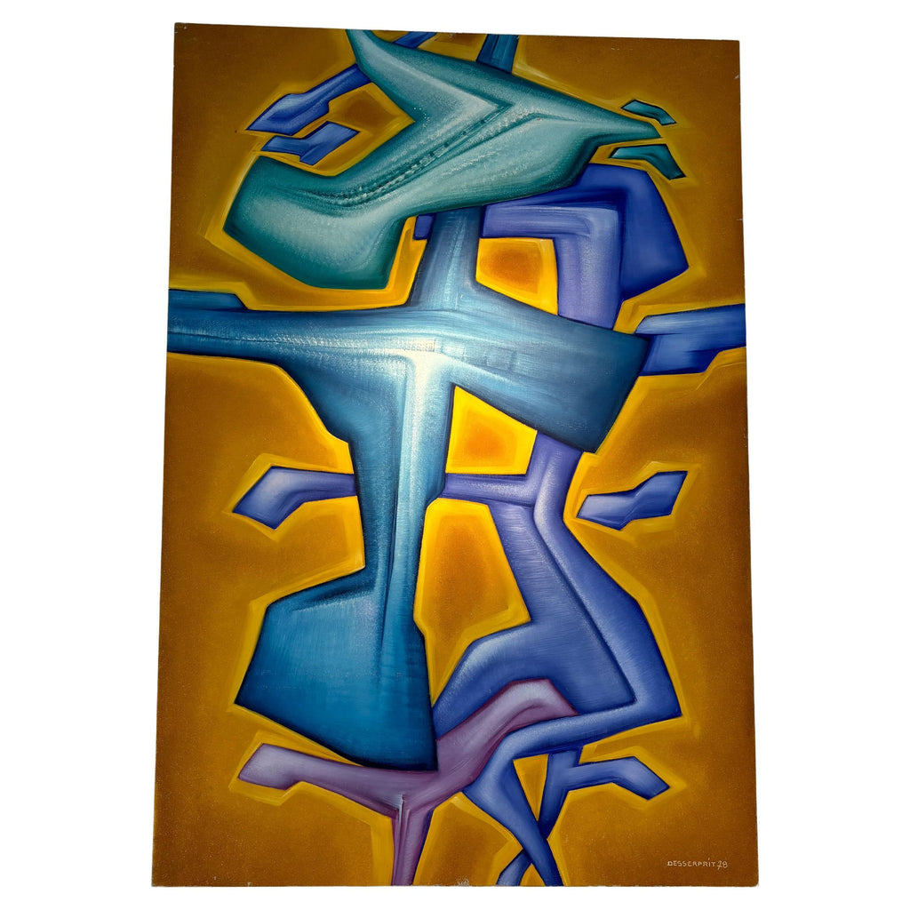 Roger Desserprit painting