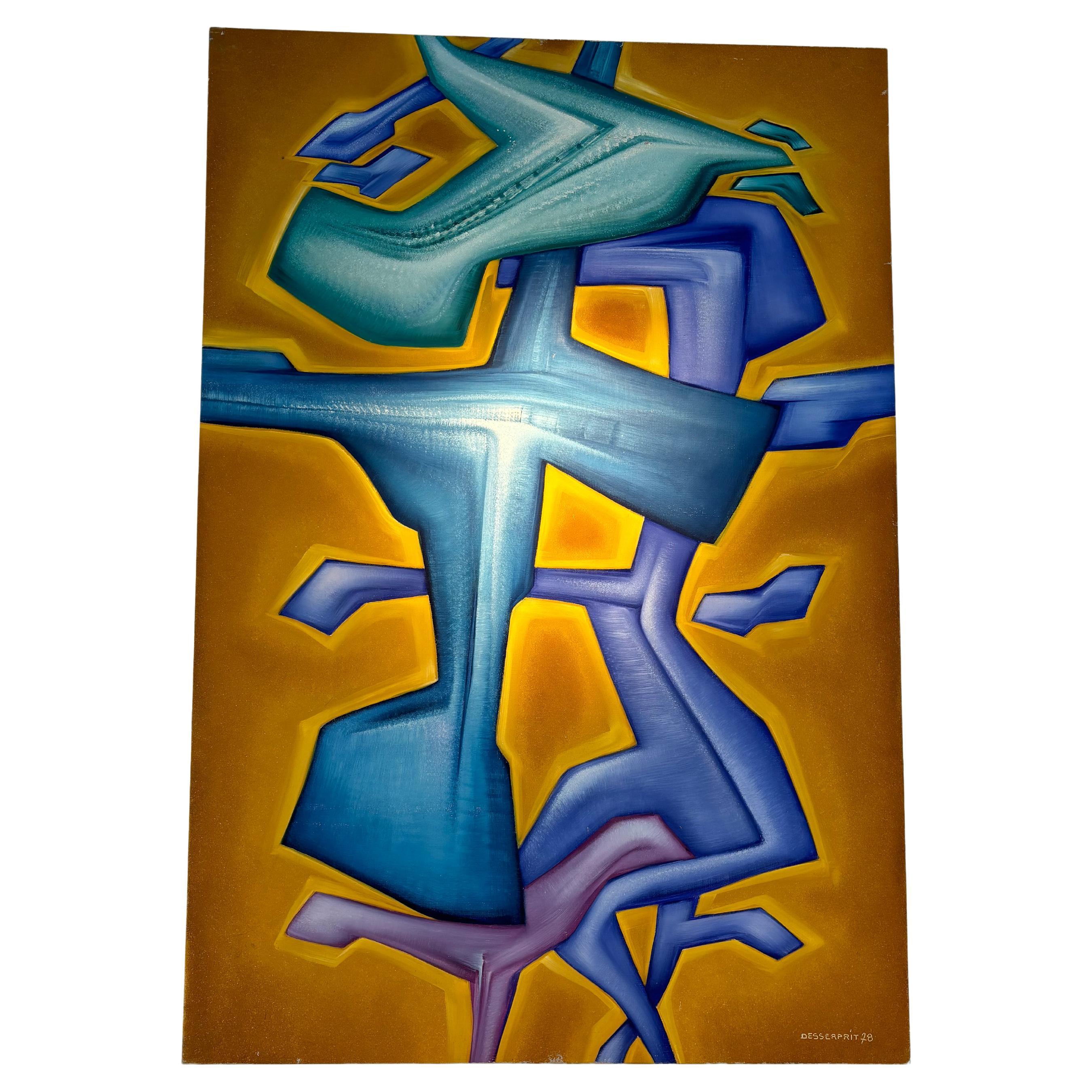 Roger Desserprit painting