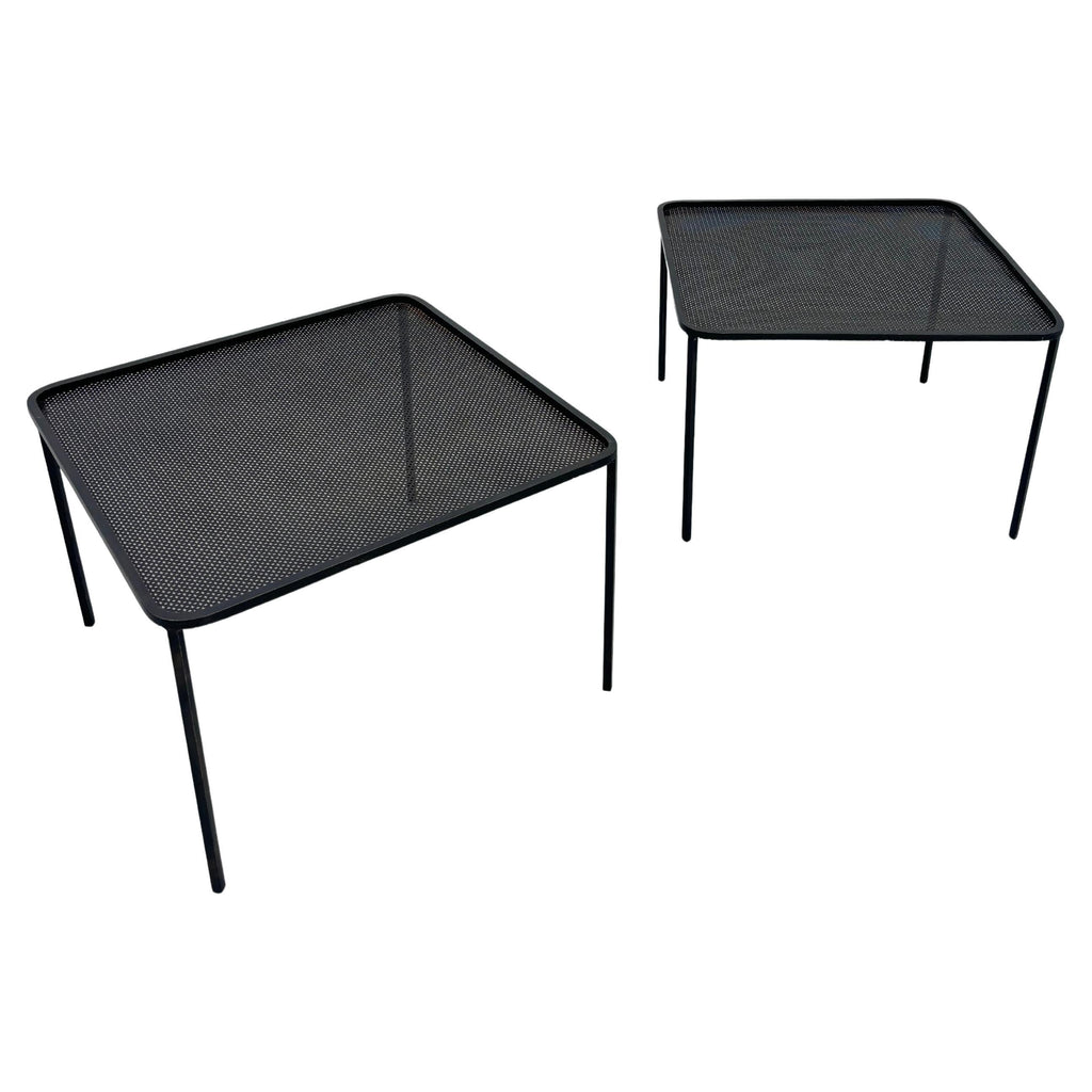 Pair of side tables by Mathieu Matégot