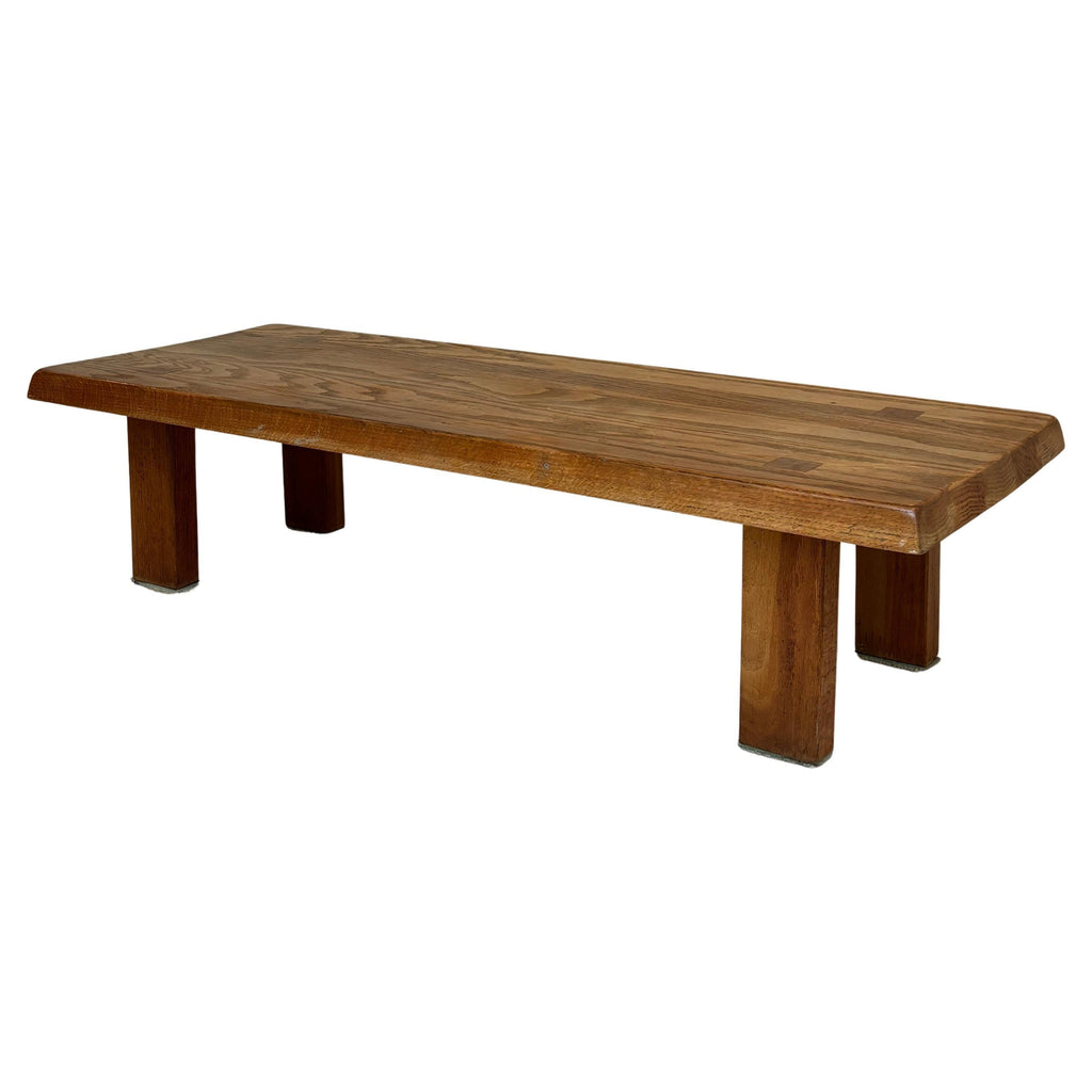 Coffee table : « T08 » by Pierre Chapo circa 1970