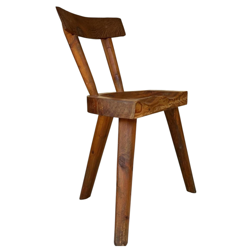 Scarce early chair by les artisans de Marolles