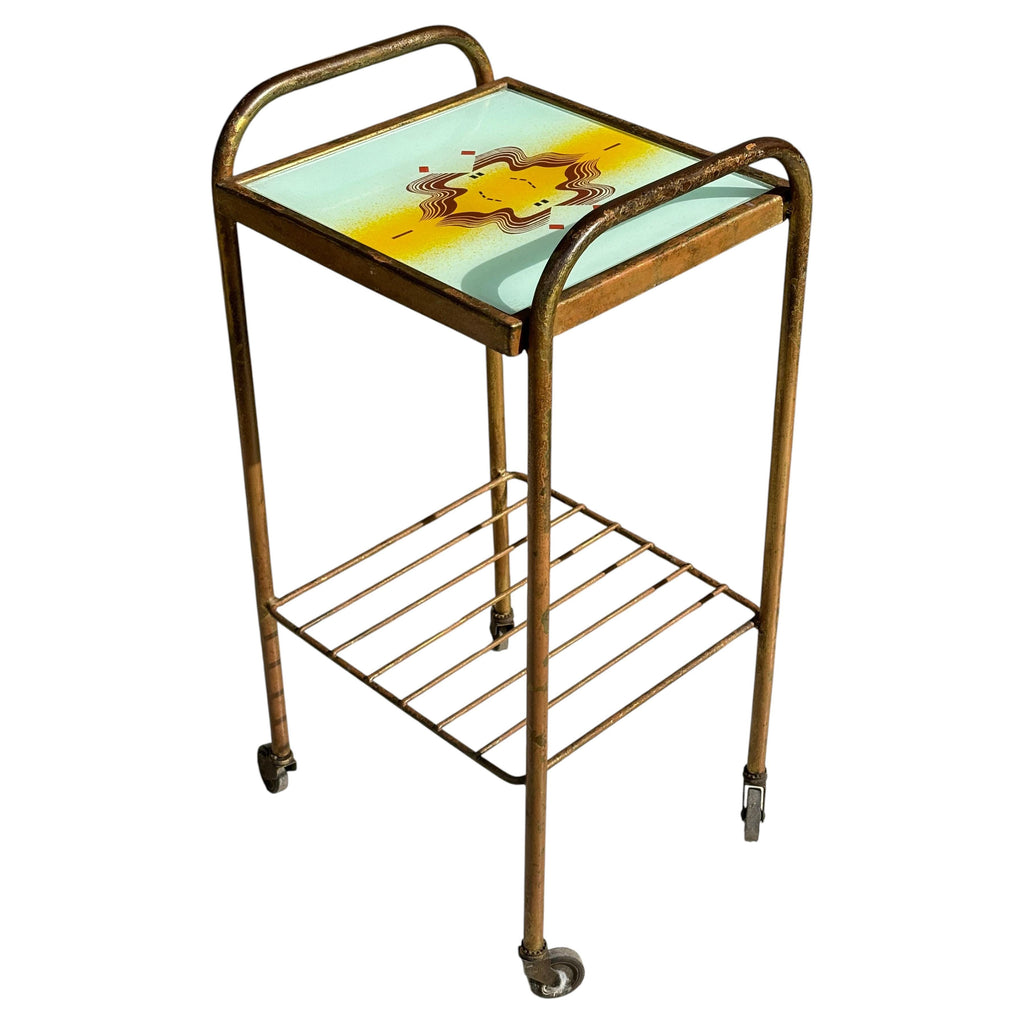 Vintage 1970 Abraham Palatnik Serving Table, Brazilian Craftsmanship