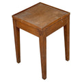 Nice side table in oak in the taste of Jean Michel Frank