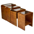 Nice french nesting table circa 1940 in the taste of Francis Jourdain