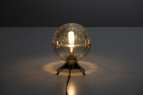 Albano Poli Glass Globe Table Lamp