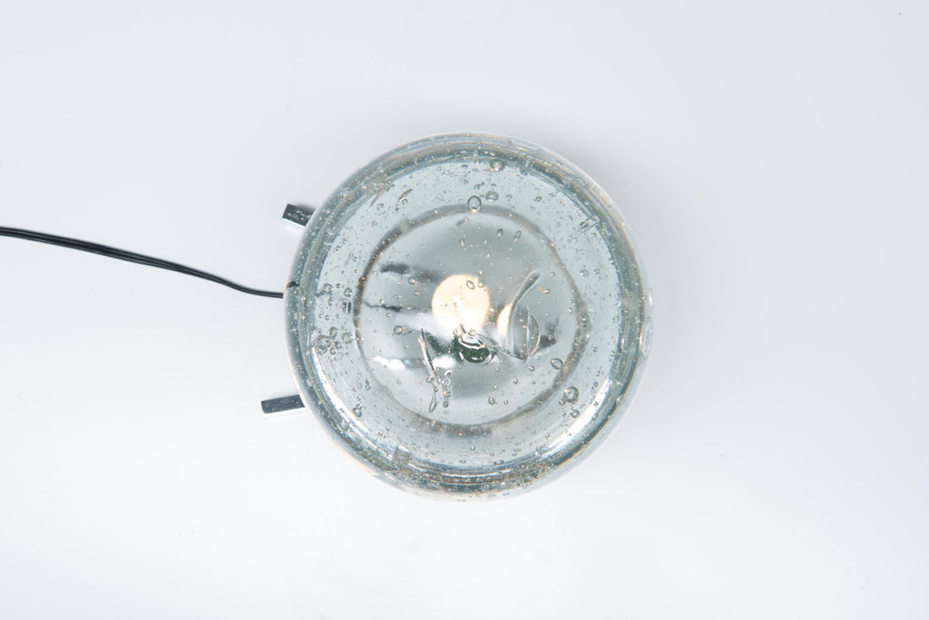 Albano Poli Glass Globe Table Lamp
