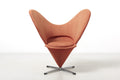 Verner Panton A Heart Cone Chair