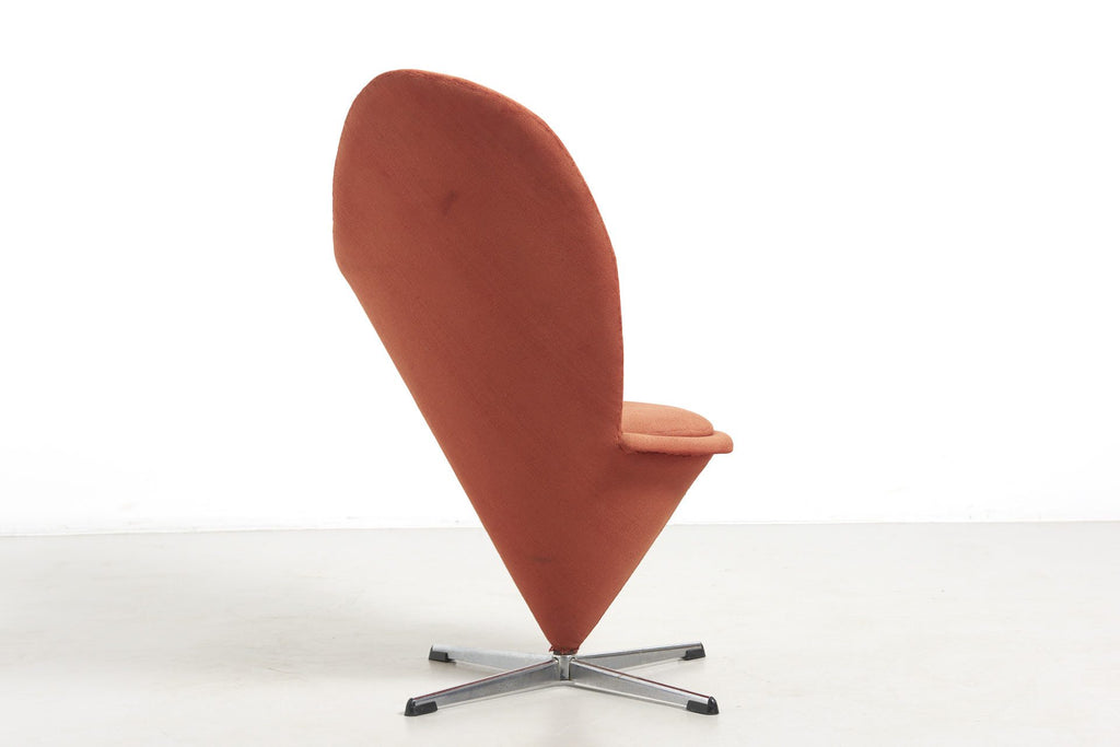 Verner Panton A Heart Cone Chair